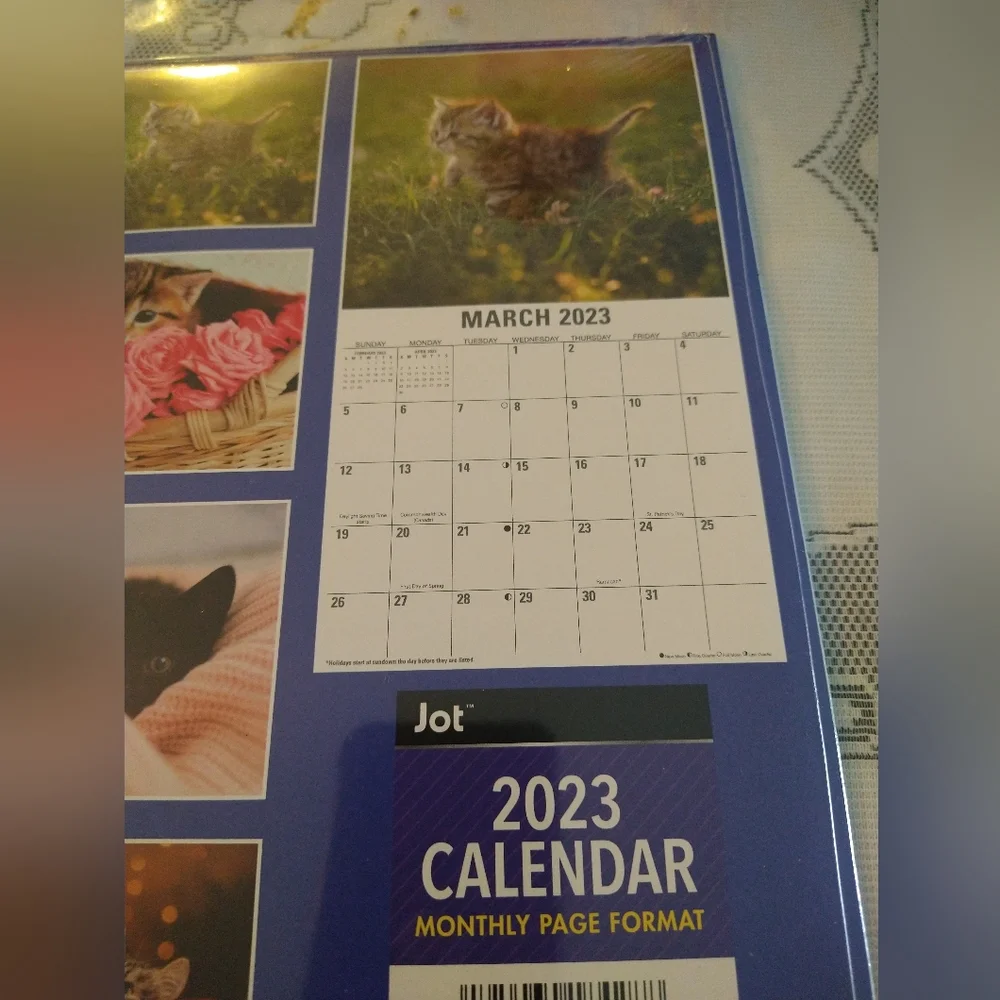 2023 Wall Calendar 12 Months and Pocket Calendar